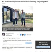 £7,800 to support outdoor counselling for children